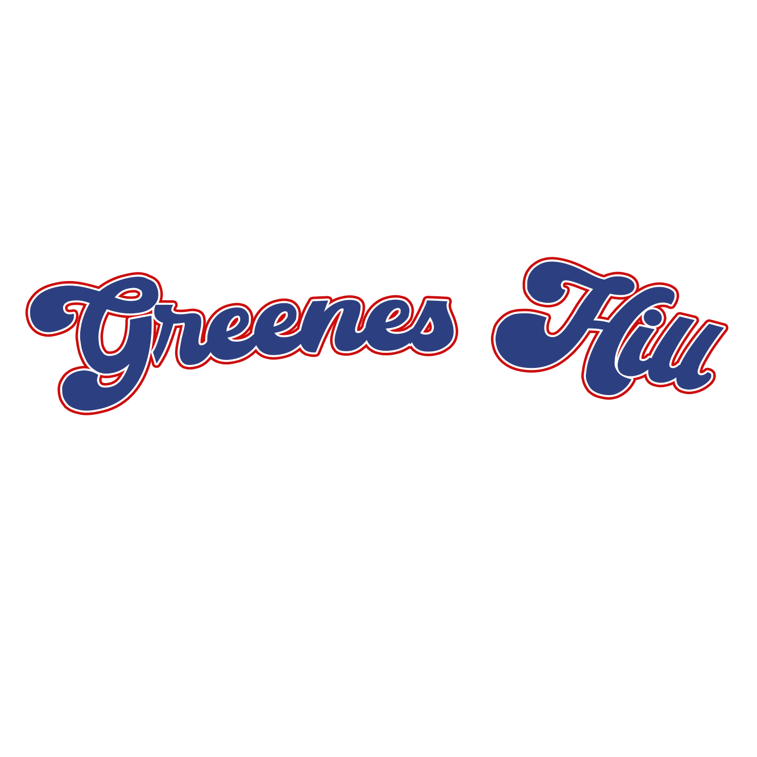 Greene's Hill Sticker